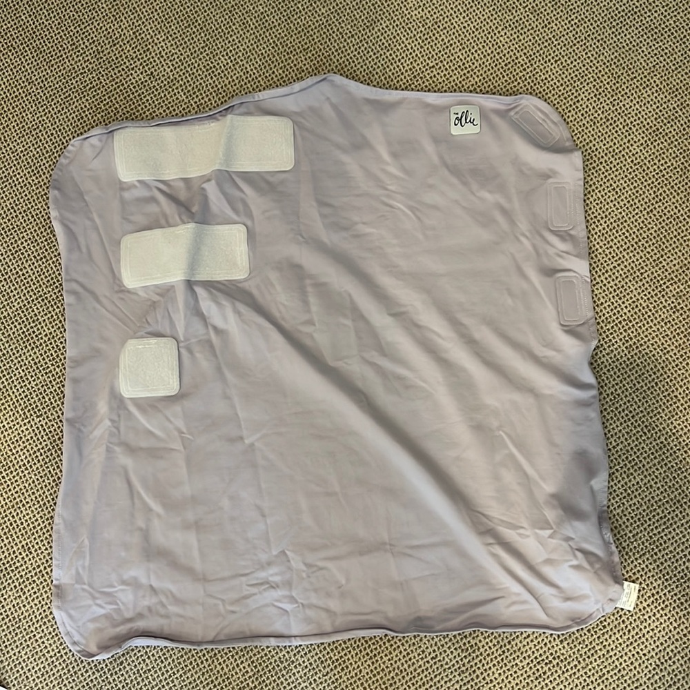 The Ollie lavender baby swaddle